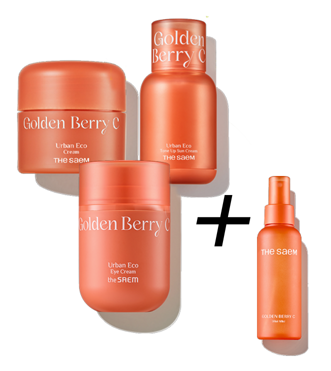 Акция 1:1 на продукты серии The Saem Golden Berry C
