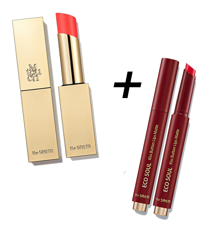 Акция 1:1 на помады The Saem