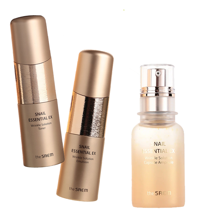Акция 1:1 на продукты серии The Saem Snail Essential EX