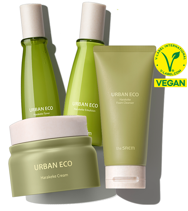 Акция 5+1 на продукты серии The Saem Urban Eco Harakeke