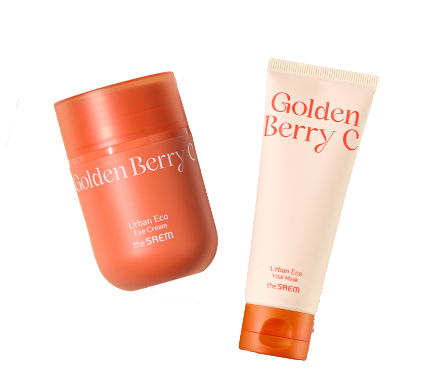 Акция 1 : 1 на продукты серии The Saem Urban Eco Golden Berry C