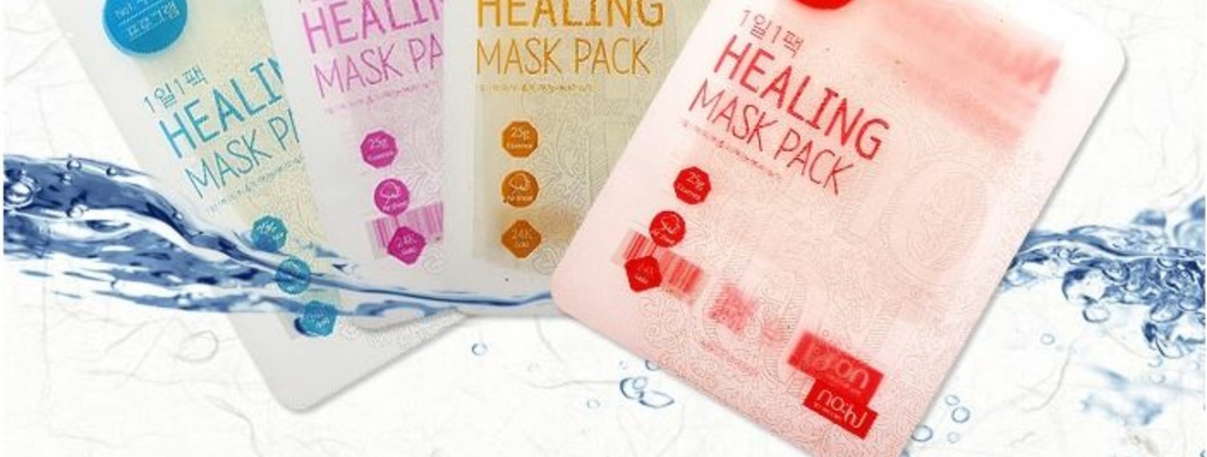 Новинка: тканевые маски серии NOHJ Healing Mask Pack
