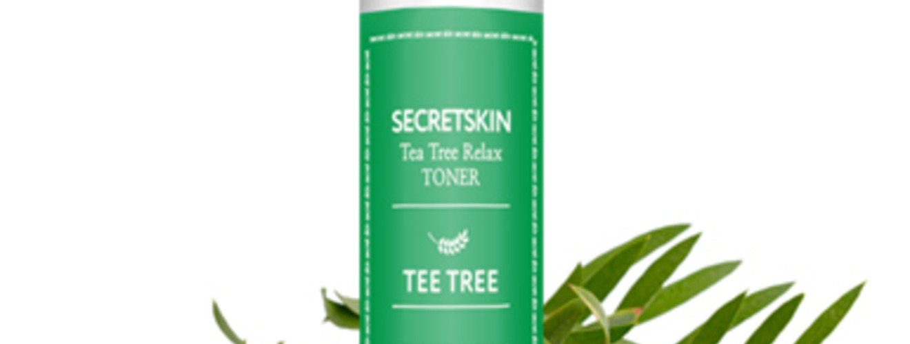 Новинка: Успокаивающий тонер с экстрактом чайного дерева Secret Skin  Tea Tree Relax Toner