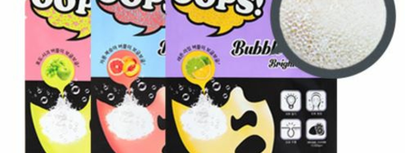 Новинка: серия пузырьковых масок Berrisom Oops Soda Bubble Mask