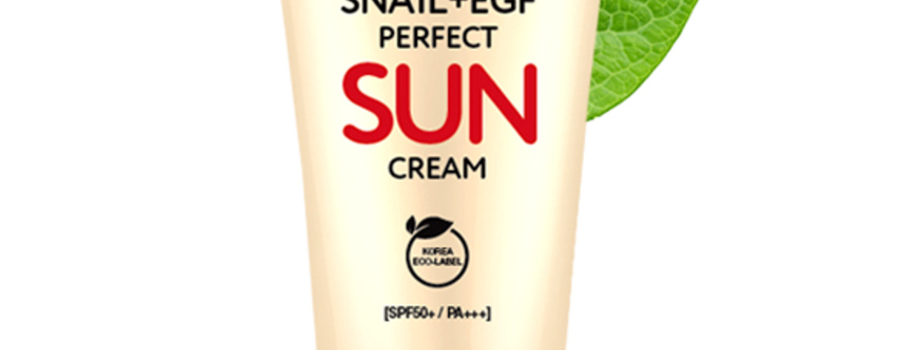 Новинка: Солнцезащитный крем для лица SECRET SKIN Snail+EGF Perfect Sun Cream