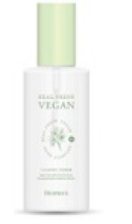  ДП VEGAN Тонер для лица успокаивающий на основе растительных экстрактов DEOPROCE REAL FRESH VEGAN CALMING TONER