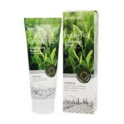  3W GREEN TEA Пенка для лица с экстрактом зеленого чая GREEN TEA CLEANSING FOAM, 100ml