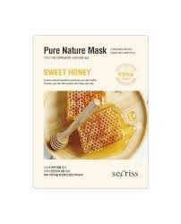  АН Secriss Маска тканевая Secriss Pure Nature Mask Pack- Sweet honey 25мл