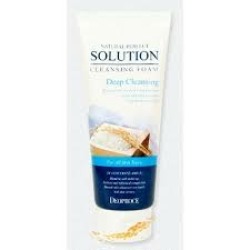  ДП FOAM Пенка для лица с рисовой водой и злаками NATURAL PERFECT SOLUTION CLEANSING FOAM DEEP CLEANSING 170g