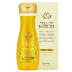  ДГМ YELLOW BLOSSOM Шампунь против выпадения волос с рапсовым маслом YELLOW BLOSSOM Anti-Hair Loss Shampoo 400ml