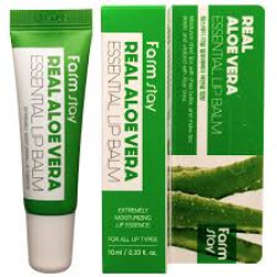  ФМС Lip Бальзам для губ FarmStay Real Aloe Vera Essential Lip Balm, 10ml