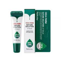  ФМС Lip Бальзам для губ восстанавливающий с центеллой азиатской FarmStay Cica Farm Nature Solution Lip Balm 10 г.