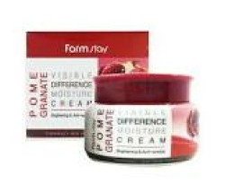  ФМС Pomegranate Крем для лица увлажняющий с экстрактом граната FarmStay Pomegranate Visible Difference Moisture Cream,100гр 