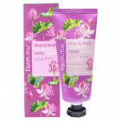  ФМС Hand Крем для рук с экстрактом розового лотоса Farmstay Pink Flower Blooming Hand Cream Pink Lotus, 100гр 