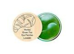  LSN EYE Патчи гидрогелевые с экстрактом зеленого чая Herbal Green Tea Hydrogel Eye Patches, 60pcs