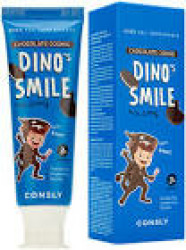  CNS KIDS Паста зубная гелевая детская Dino's Smile с ксилитом и вкусом шоколадного печенья, 60г Consly