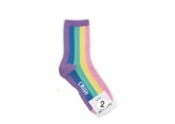  GGRN B TYPE(W-L-235) Носки женские длинные, разноцветные, размер 35-39, B TYPE(W-L-235-02)ADULTS