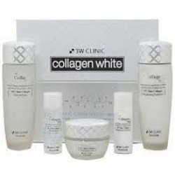  3W COLLAGEN Набор уходовой косметики с коллагеном COLLAGEN WHITENING SKIN CARE 3 ITEMS SET