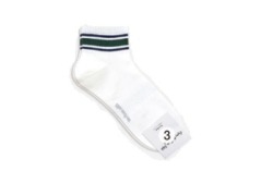  GGRN A TYPE(M-S-024) Носки мужские короткие, белые в полоску A TYPE(M-S-024-03)ADULTS