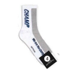  GGRN C TYPE(M-L-076) Носки мужские длинные, белые с надписью, размер 39-44, C TYPE(M-L-076-04)ADULTS