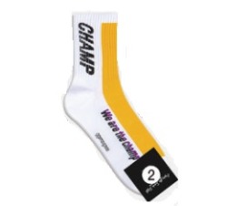  GGRN C TYPE(M-L-076) Носки мужские длинные, белые с надписью, размер 39-44, C TYPE(M-L-076-02)ADULTS