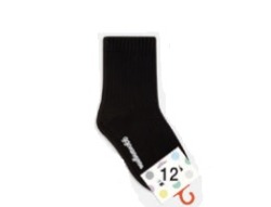  GGRN D TYPE(OD-B-028-XL) Носки детские длинные (возраст 7-9 лет), черные D TYPE(OD-B-028-XL-12)BABY