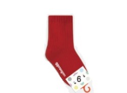  GGRN D TYPE(OD-B-028-XL) Носки детские длинные (возраст 7-9 лет), красные D TYPE(OD-B-028-XL-06)BAB