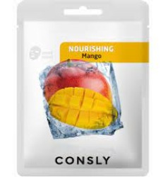  CNS F Маска для лица тканевая питательная с экстрактом манго Mango Nourishing Mask Pack 20мл