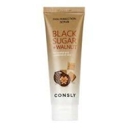  CNS SCRUB Скраб для лица с черным сахаром и пудрой грецкого ореха Black Sugar Walnut Skin Perfection Scrub 120г