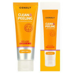  CNS Пенка энзимная обновляющая для умывания с папаином "Clean&Peeling",120мл, Consly