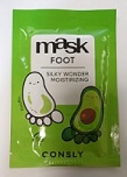  CNS Маска-парафин для ног Silky Wonder с экстрактом авокадо в виде носочков, Consly Silky Wonder Avocado and Paraffin Moisturizing Foot Mask 16г