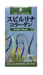  БДЖ Unimat Riken БАД Spirulina Collagen Биологически активная добавка к пище Спирулина+Коллаген 300табл       