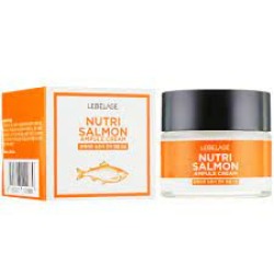  LBLG CREAM Крем для лица ампульный с лососевым маслом LEBELAGE AMPULE CREAM_NUTRI SALMON