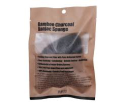  ПРТ Konjac Спонж косметический PURITO Bamboo Charcoal Konjac Sponge