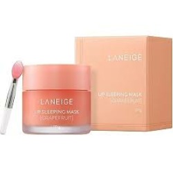  LNG LIP Маска для губ с экстрактом грейпфрута LANEIGE LIP SLEEPING MASK-GRAPE FRUIT [20ml]