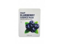  LBLG Маска для лица тканевая с экстрактом черники LEBELAGE FRUIT Blueberry ESSENCE MASK