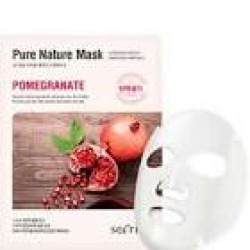  АН Secriss Маска тканевая Secriss Pure Nature Mask Pack- Pomeganate 25мл