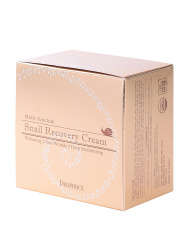  ДП Snail Крем для лица восстанавливающий с муцином улитки DEOPROCE SNAIL RECOVERY CREAM 100g 