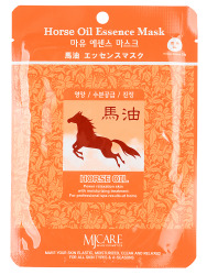  МЖ Essence Маска тканевая для лица Конский жир Horse Oil Essence Mask 23гр