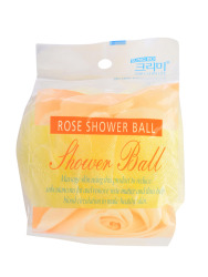  SB CLEAN&BEAUTY Мочалка Flower ball rose shower ball 1шт