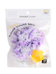  SB CLEAN&BEAUTY Мочалка Flower shower ball 1шт