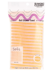  SB CLEAN&BEAUTY Мочалка (28х100) Bali Shower Towel 1шт