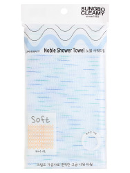  SB CLEAN&BEAUTY Мочалка (28х95) Noble Shower Towel 1шт