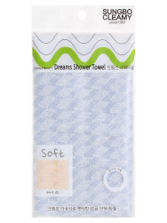  SB CLEAN&BEAUTY Мочалка (28х90) Dreams Shower Towel 1шт