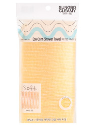  SB CLEAN&BEAUTY Мочалка (24х100) Eco Corn Shower Towel 1шт
