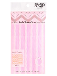  SB CLEAN&BEAUTY Мочалка (28х90) Daily Shower Towel 1шт