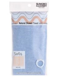  SB CLEAN&BEAUTY Мочалка (26х100) Natural Shower Towel 1шт