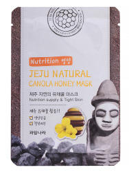  ВЛК Kwailnara Jeju Маска тканевая Jeju Nature's Canola Honey Mask 20ml
