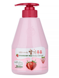  ВЛК Kwailnara MB S Гель для душа с ароматом клубничного молока Kwailnara Strawberry Milk Body Cleanser 560гр
