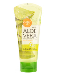  ВЛК Kwailnara Aloe Гель для тела увлажняющий успокаивающий Aloe vera Moisture Real Soothing Gel 150